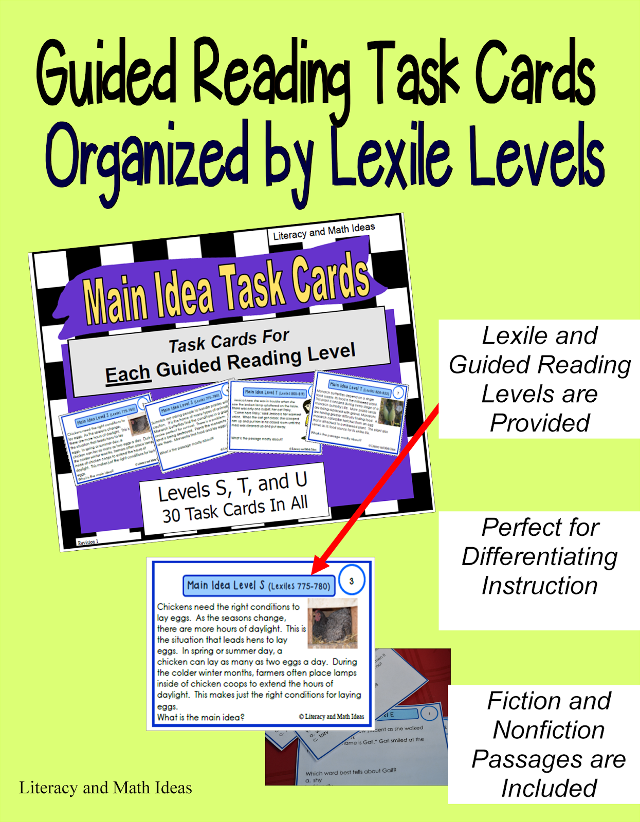 lexile level compared to guided reading level