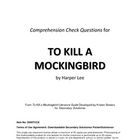 how to kill a mockingbird study guide