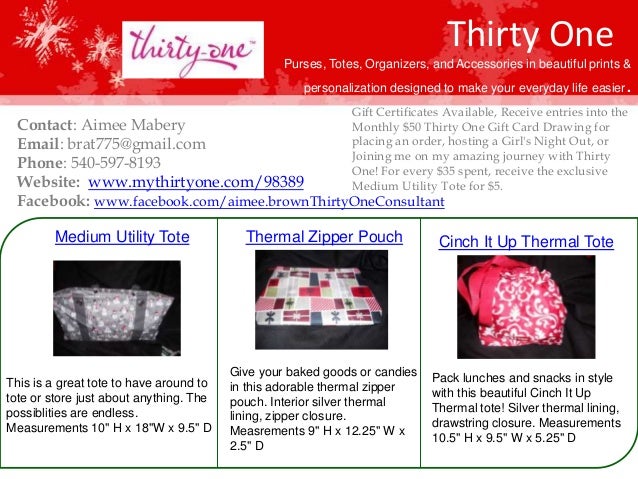 holiday gift guide thirty one