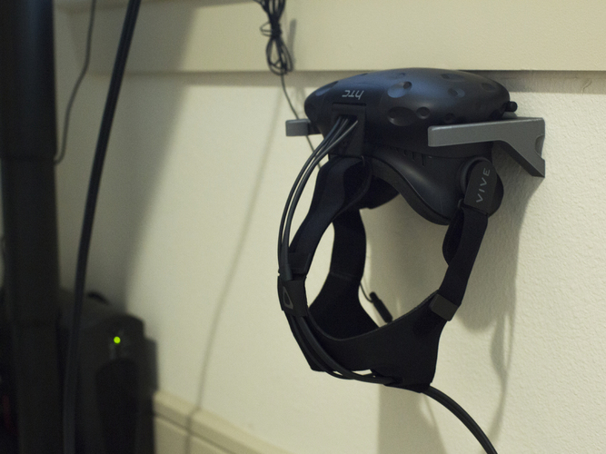 htc vive wall mount guide
