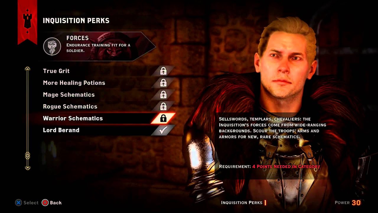 dragon age inquisition perks guide